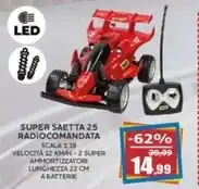 Happy Casa Super saetta 25 radiocomandata offerta