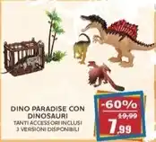Happy Casa Dino paradise con dinosauri offerta