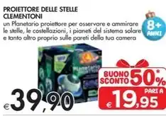 Clementoni - proiettore delle stelle