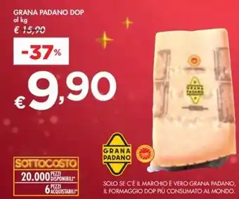 Bennet Grana padano dop offerta