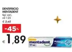 Bennet Mentadent - dentifricio offerta