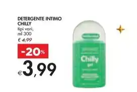 Bennet Chilly - detergente intimo offerta