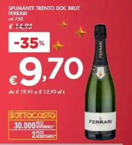 Ferrari - spumante trento doc brut