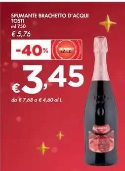 Bennet Tosti - spumante brachetto d'acqui offerta