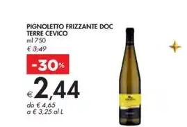 Bennet Terre cevico - pignoletto frizzante doc offerta