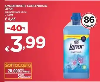 Bennet Lenor - ammorbidente concentrato offerta