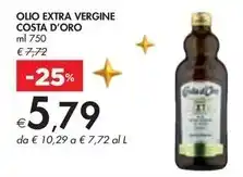 Bennet Costa d'oro - olio extra vergine offerta