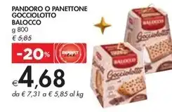 Balocco - pandoro o panettone gocciolotto