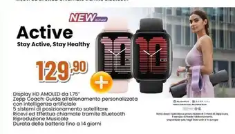 Expert Amazfit - active stay active, stay healthy offerta