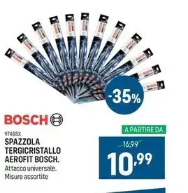 Cfadda Bosch - spazzola tergicristallo aerofit offerta