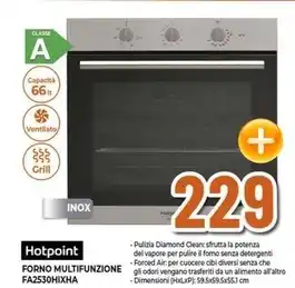 Expert Hotpoint - forno multifunzione fa2530hixha offerta