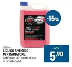 Cfadda Level up - liquido antigelo per radiatore offerta