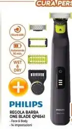 Philips - regola barba one blade qp6541