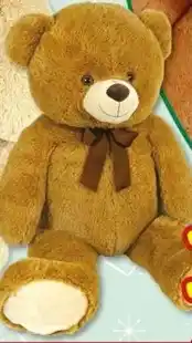 Risparmio Casa Orso beigemarrone con fiocco offerta