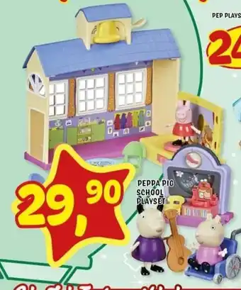 Jazwares - peppa pig school playset