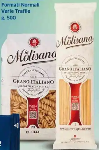 La Molisana Pasta Di Semola Formati Normali Varie Trafile g. 500