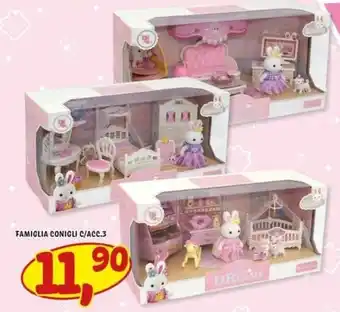 Risparmio Casa Famiglia conigli c/acc.3 offerta