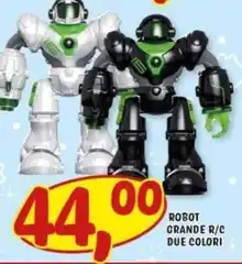 Risparmio Casa Robot grande r/c due colori offerta