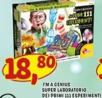 Risparmio Casa Lisciani - i'm a genius super laboratorio dei primi 111 esperimenti offerta