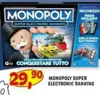 Hasbro - monopoly super electronic banking