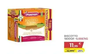 Bimbo Store Plasmon - biscotto 1800gr offerta