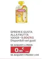 Bimbo Store Plasmon - spremi e gusta alla frutta 100gr offerta