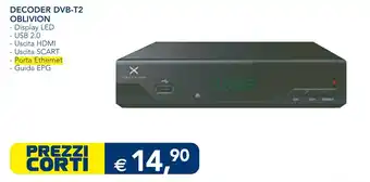 DECODER DVB-T2 OBLIVION