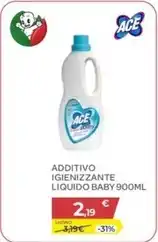 Ace - additivo igienizzante liquido baby 900ml