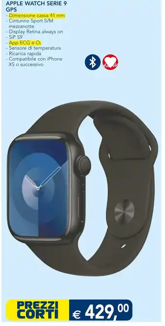 Esselunga APPLE WATCH SERIE 9 GPS offerta
