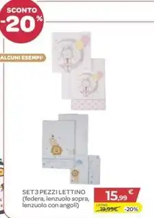 Bimbo Store Mawi - set 3 pezzi lettino offerta