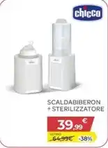 Bimbo Store Chicco - scaldabiberon + sterilizzatore offerta