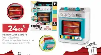 Funny home - forno luci e suoni