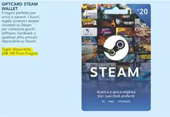 GIFTCARD STEAM WALLET