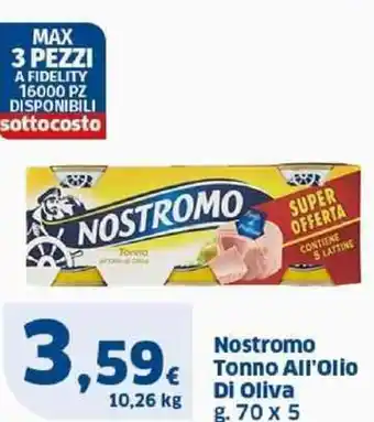 Nostromo Tonno All'Olio Di Oliva g. 70 x 5