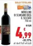 Conad Cantina morellino di scansano - docg il selciato offerta