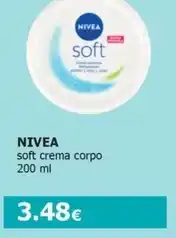 Tigotà Nivea - soft crema corpo offerta