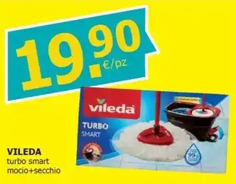 Vileda - turbo smart mocio+secchio