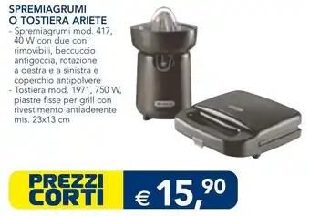 SPREMIAGRUMI O TOSTIERA ARIETE
