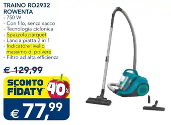 Esselunga TRAINO RO2932 ROWENTA offerta