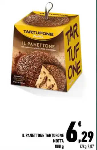 Conad IL PANETTONE TARTUFONE MOTTA 800 g offerta