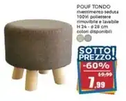 Happy Casa Pouf tondo offerta