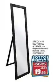 Happy Casa Specchio da terra offerta