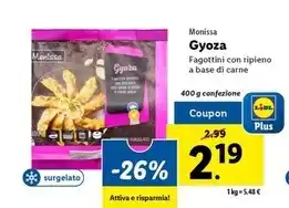 Lidl Monissa - gyoza offerta