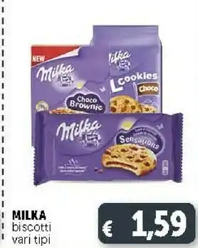 Deco Supermercati Milka Biscotti offerta