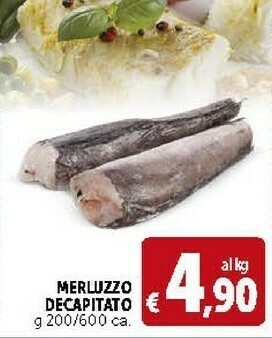 Deco Supermercati Merluzzo Decapitato offerta