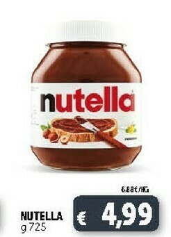 Deco Supermercati Ferrero Nutella offerta