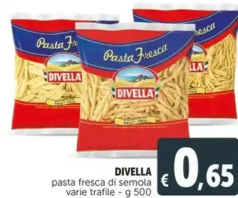 Deco Supermercati Divella Pasta Fresca Di Semola offerta