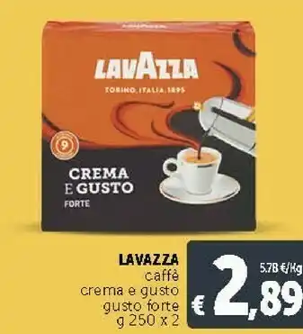 Deco Supermercati Lavazza Lavazza - Caffè Crema e Gusto offerta