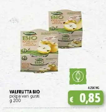 Deco Supermercati Valfrutta Bio Polpa offerta