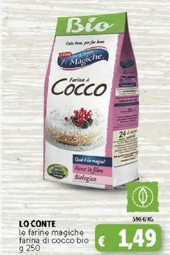 Deco Supermercati Lo Conte Le Farine Magiche Farina Di Cocco Bio offerta